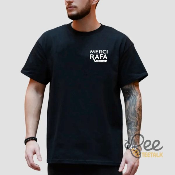 Roland garros merci rafa shirt 2025