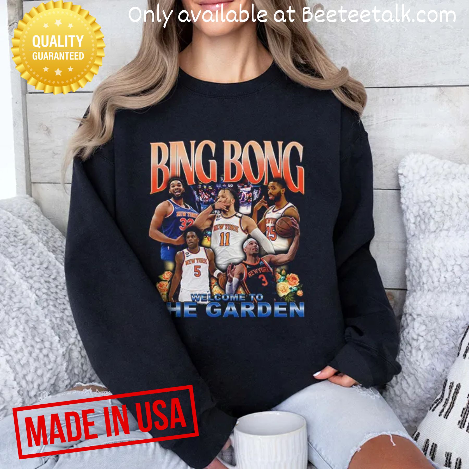 New York Knicks Bing Bong Welcome To The Garden T Shirt Sweatshirt Hoodie Bootleg 5 New york knicks bing bong welcome to the garden t shirt sweatshirt hoodie bootleg
