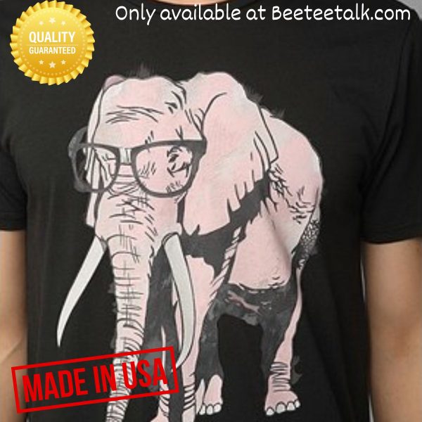 Schmidt nerdy elephant shirt