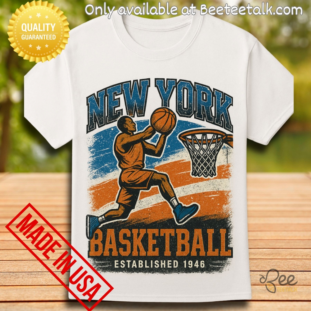 New York Knicks Basketball T Shirt 5 New York Knicks Basketball t shirt