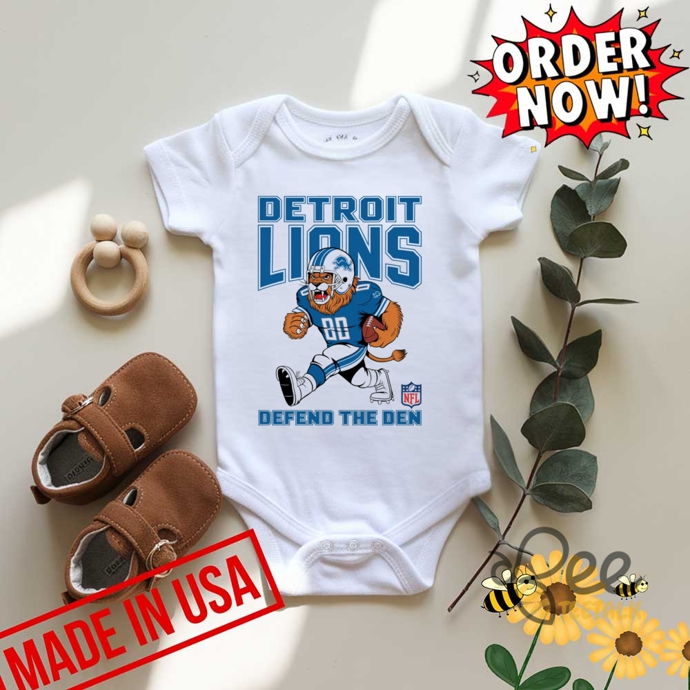 Detroit Lions Defend The Den Shirt 11 Detroit Lions defend the den shirt