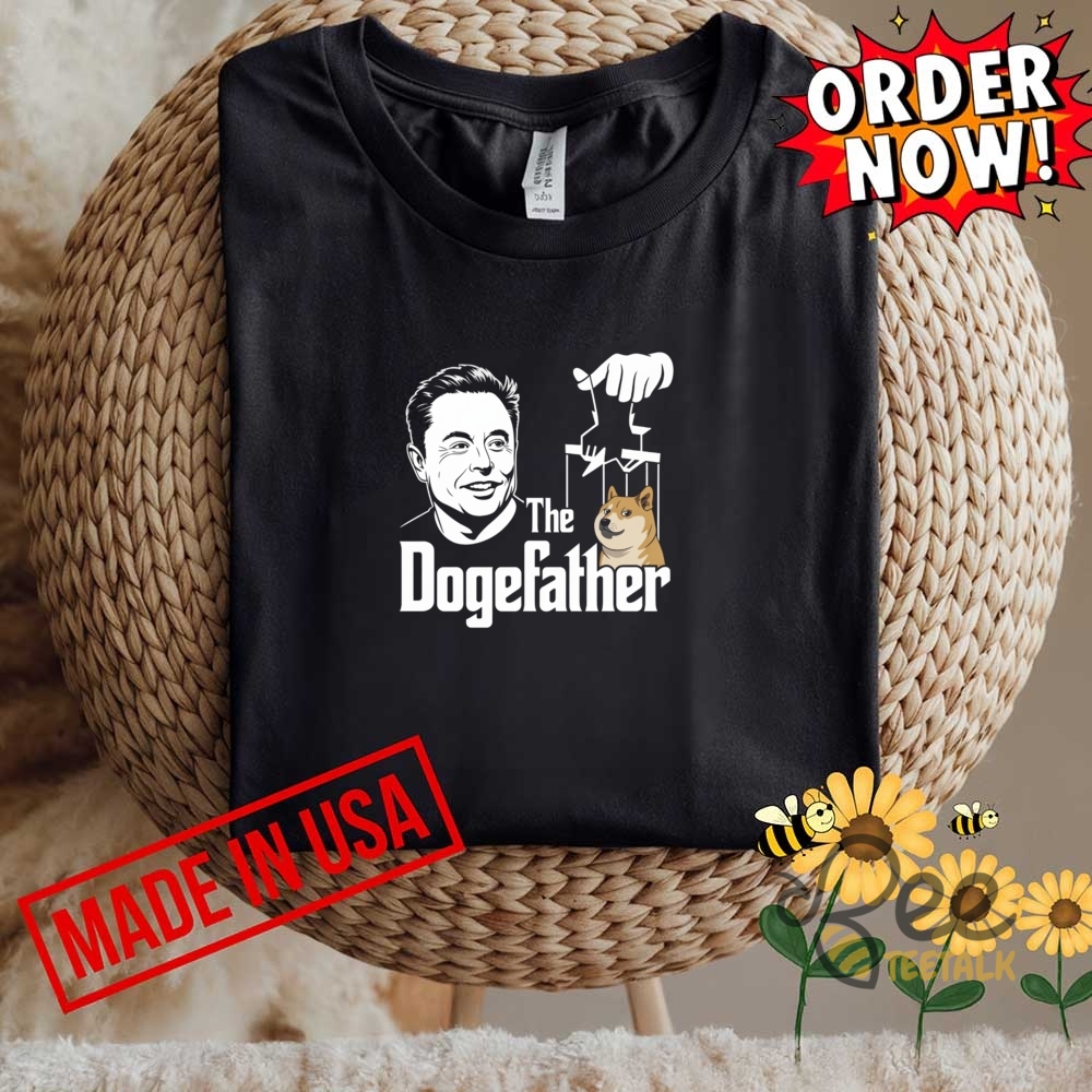 Elon Musk The Dogefather Shirt 8 Elon Musk the Dogefather shirt
