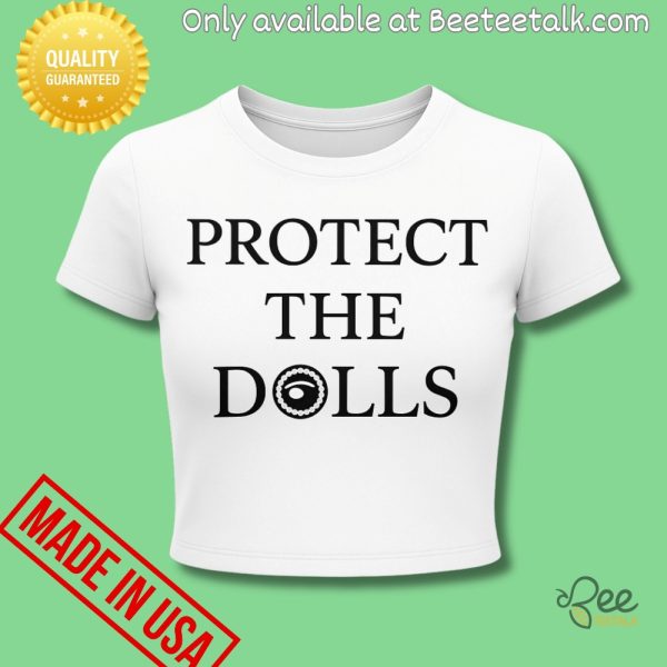 Protect the dolls baby tee shirt for women