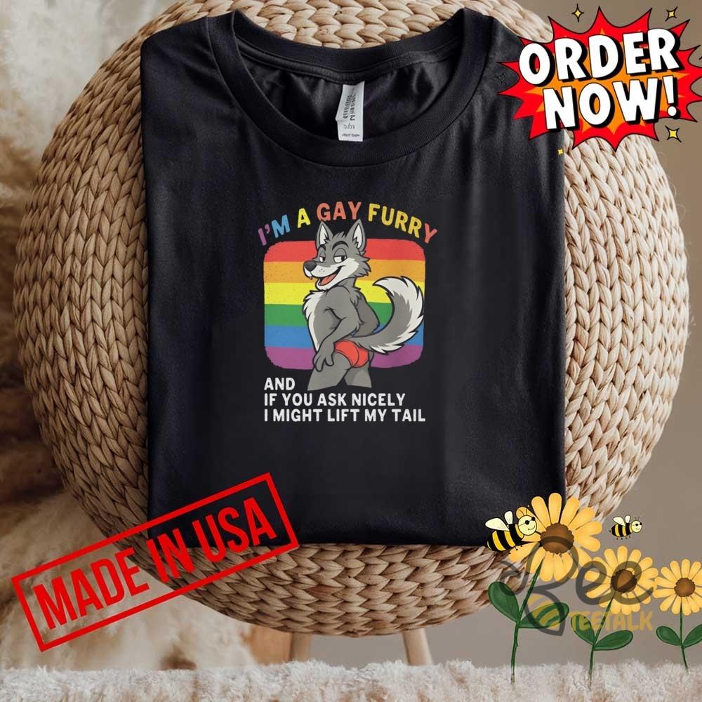 Im A Gay Furry Rainbow Fox Funny Lgbtq Shirt 7 Im a Gay Furry Rainbow Fox Funny LGBTQ Shirt