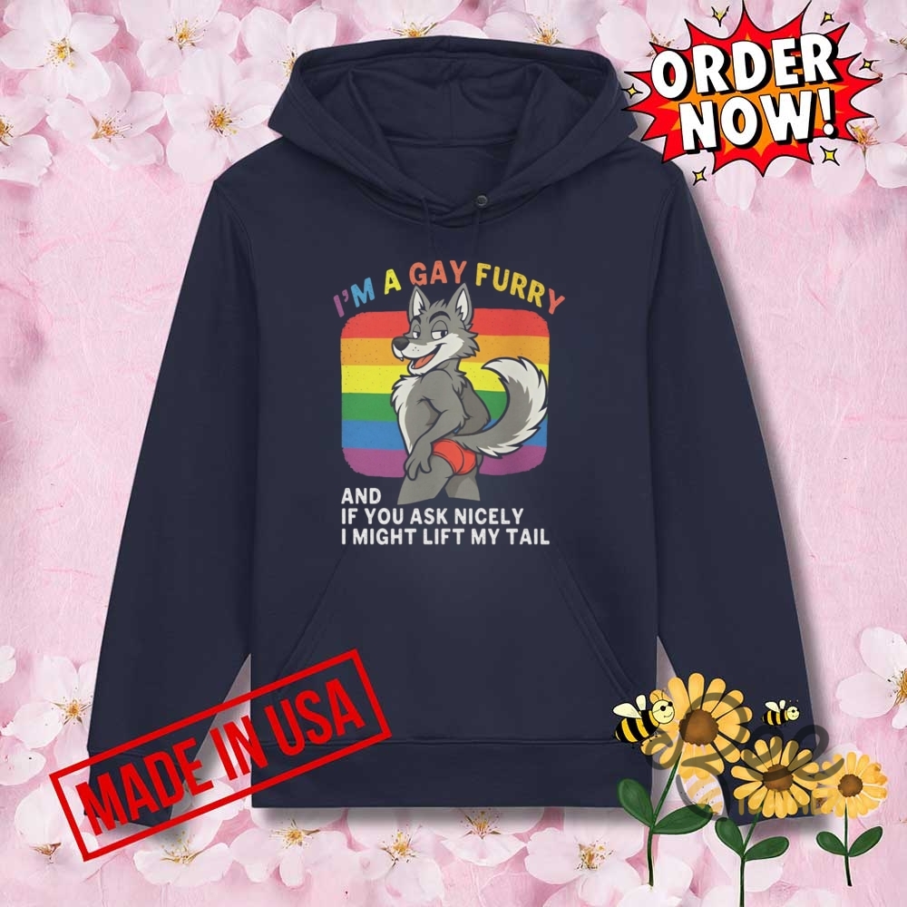 Im A Gay Furry Rainbow Fox Funny Lgbtq Shirt 8 Im a Gay Furry Rainbow Fox Funny LGBTQ Shirt