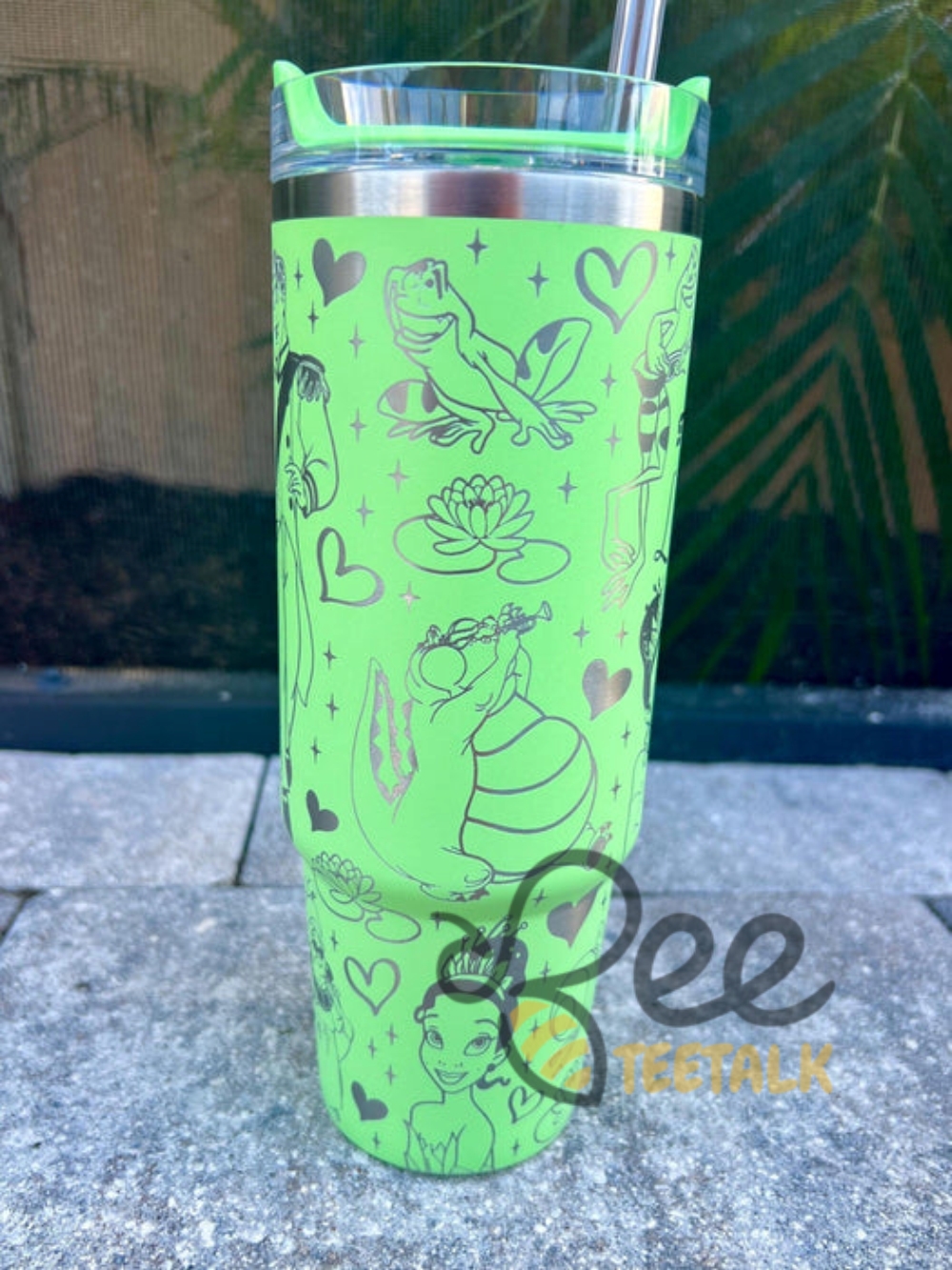 Personalized Princess Tiana And The Frog Stainless Steel Tumbler (input your customization in customer note box) 9 Personalized Princess Tiana and the frog Stainless Steel Tumbler