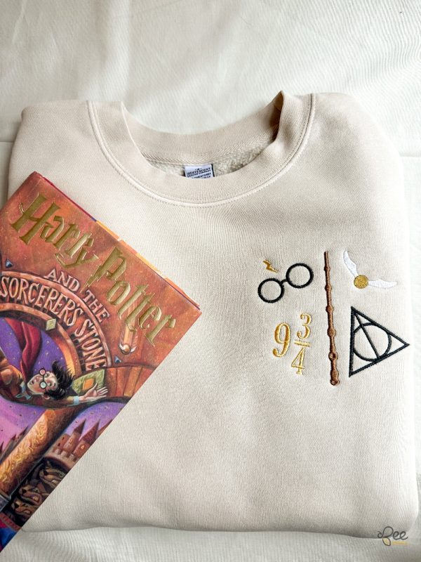 Harry potter world embroidered sweatshirt t shirt hoodie sale
