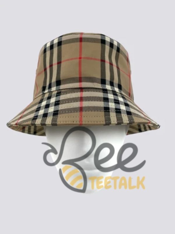 Burberry london nova check monogram bucket hat full printed replica