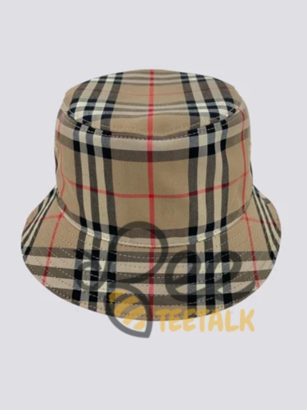 Burberry london nova check monogram bucket hat full printed replica