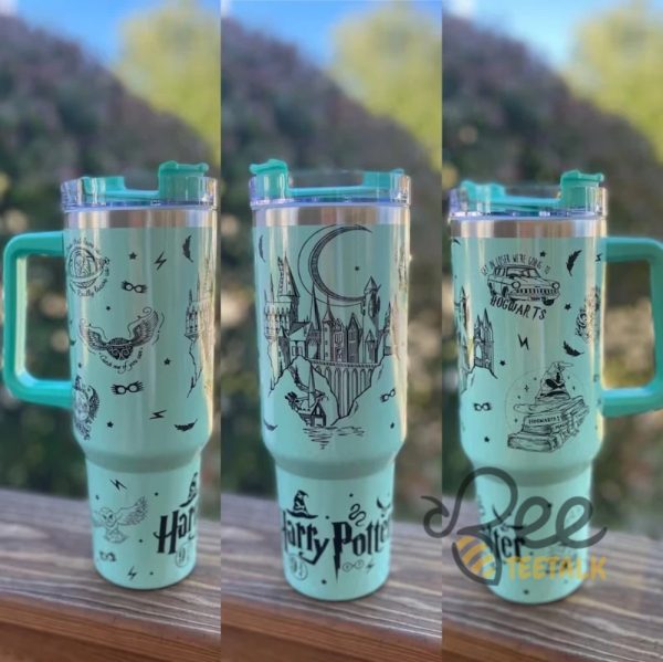 Harry potter 40oz tumbler stainless steel with handle
