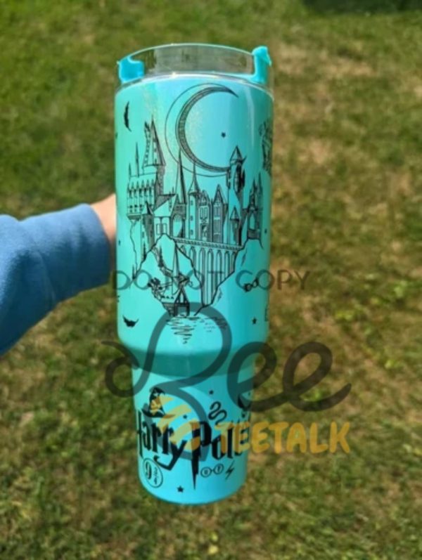 Harry potter 40oz tumbler stainless steel with handle
