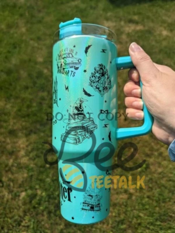 Harry potter 40oz tumbler stainless steel with handle