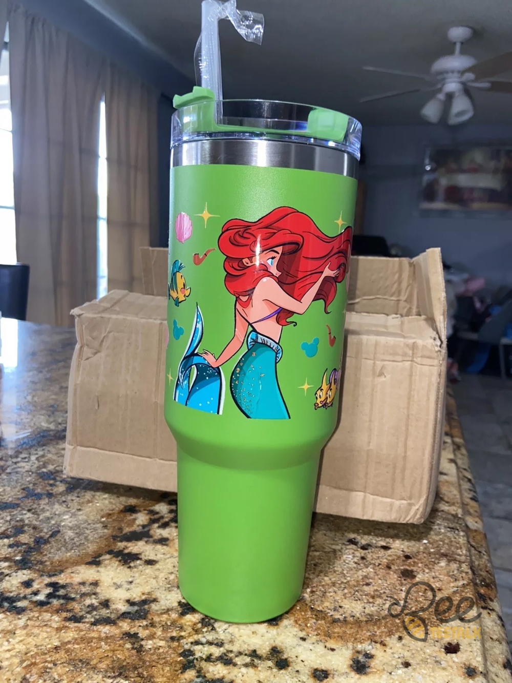 The Little Mermaid 40Oz Tumbler Stanley Dupe 13 The Little Mermaid 40oz tumbler Stanley Dupe