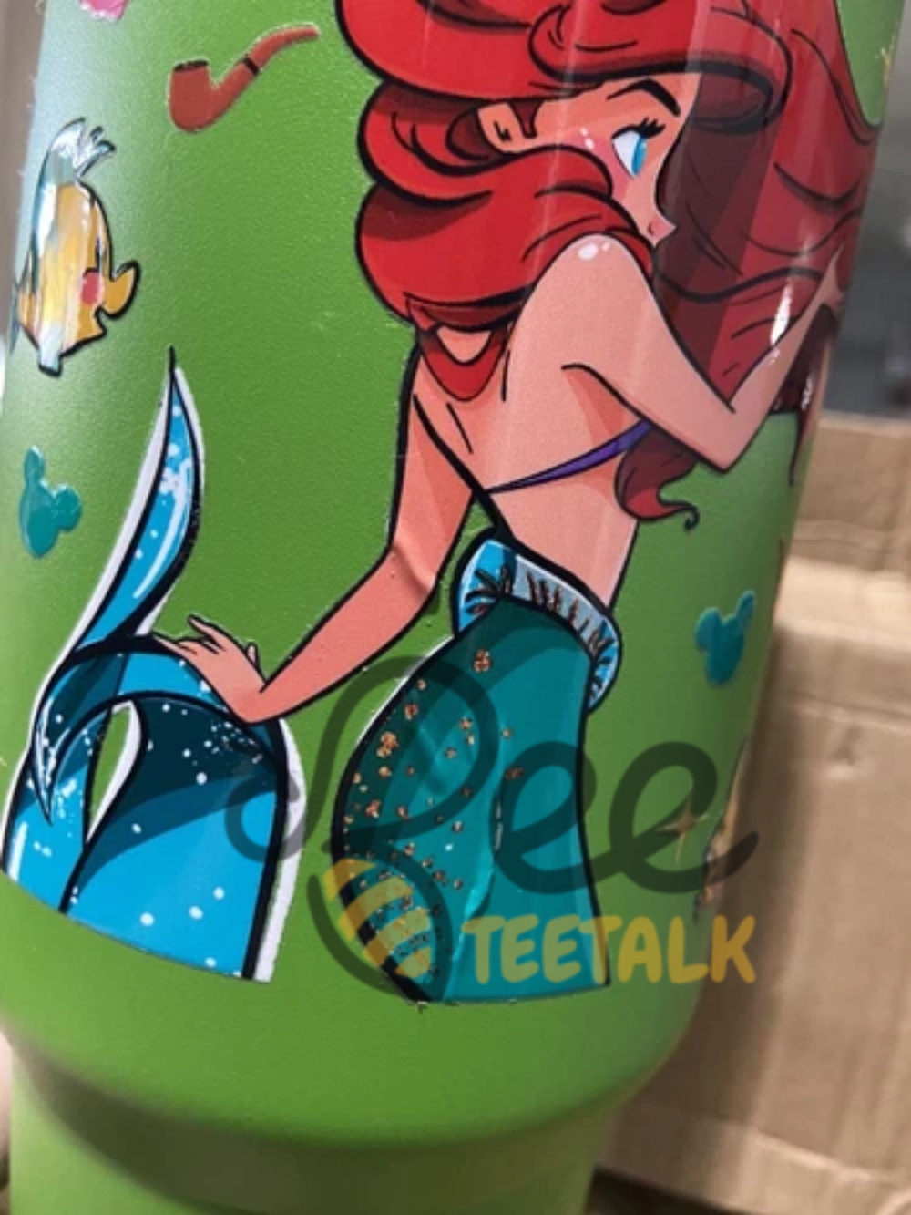 The Little Mermaid 40Oz Tumbler Stanley Dupe 20 The Little Mermaid 40oz tumbler Stanley Dupe
