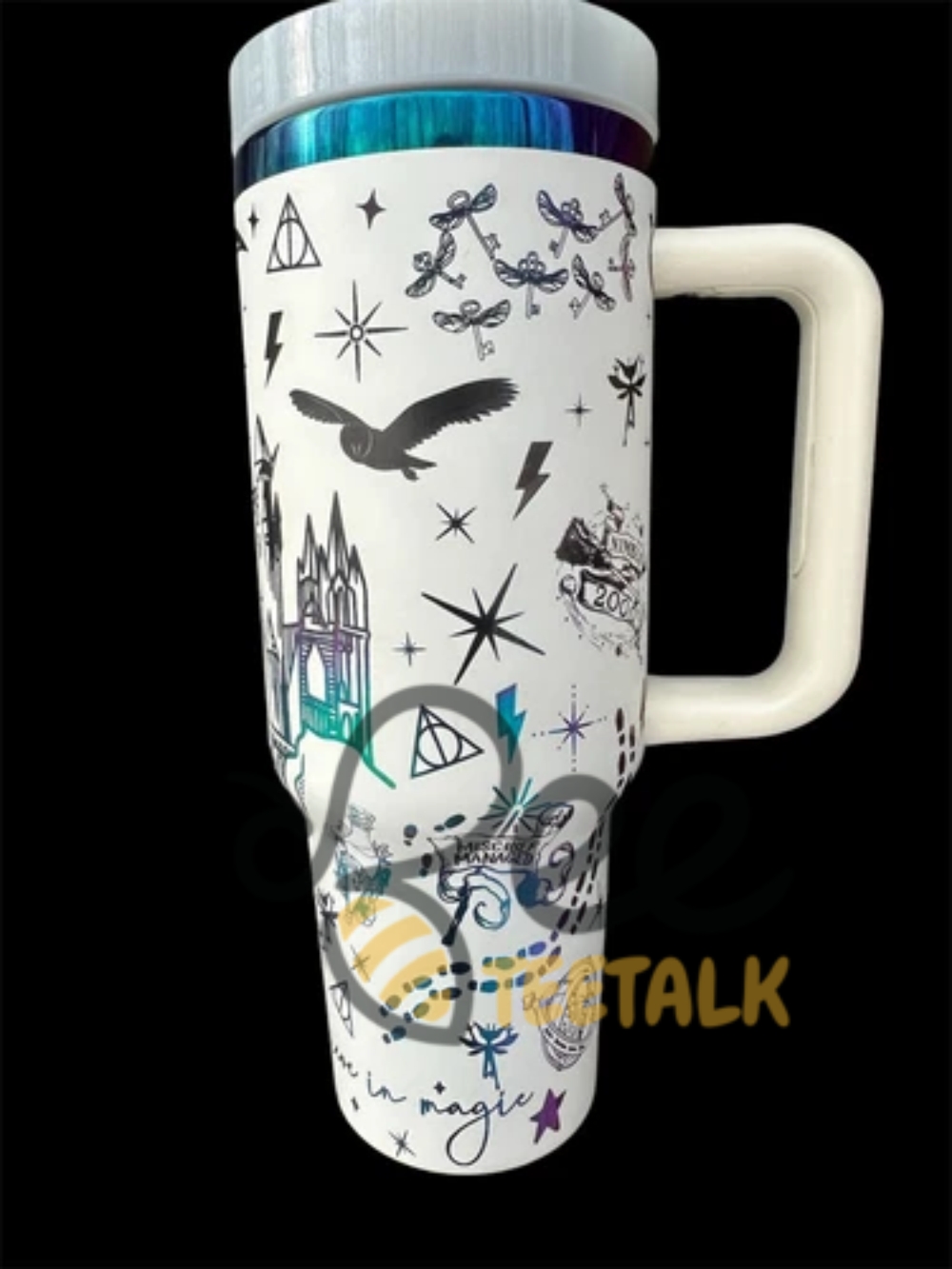 Harry Potter Laser Engraved 40Oz Chroma Tumbler Stanley Dupe 11 Harry Potter Laser Engraved 40oz Chroma Tumbler Stanley DUPE