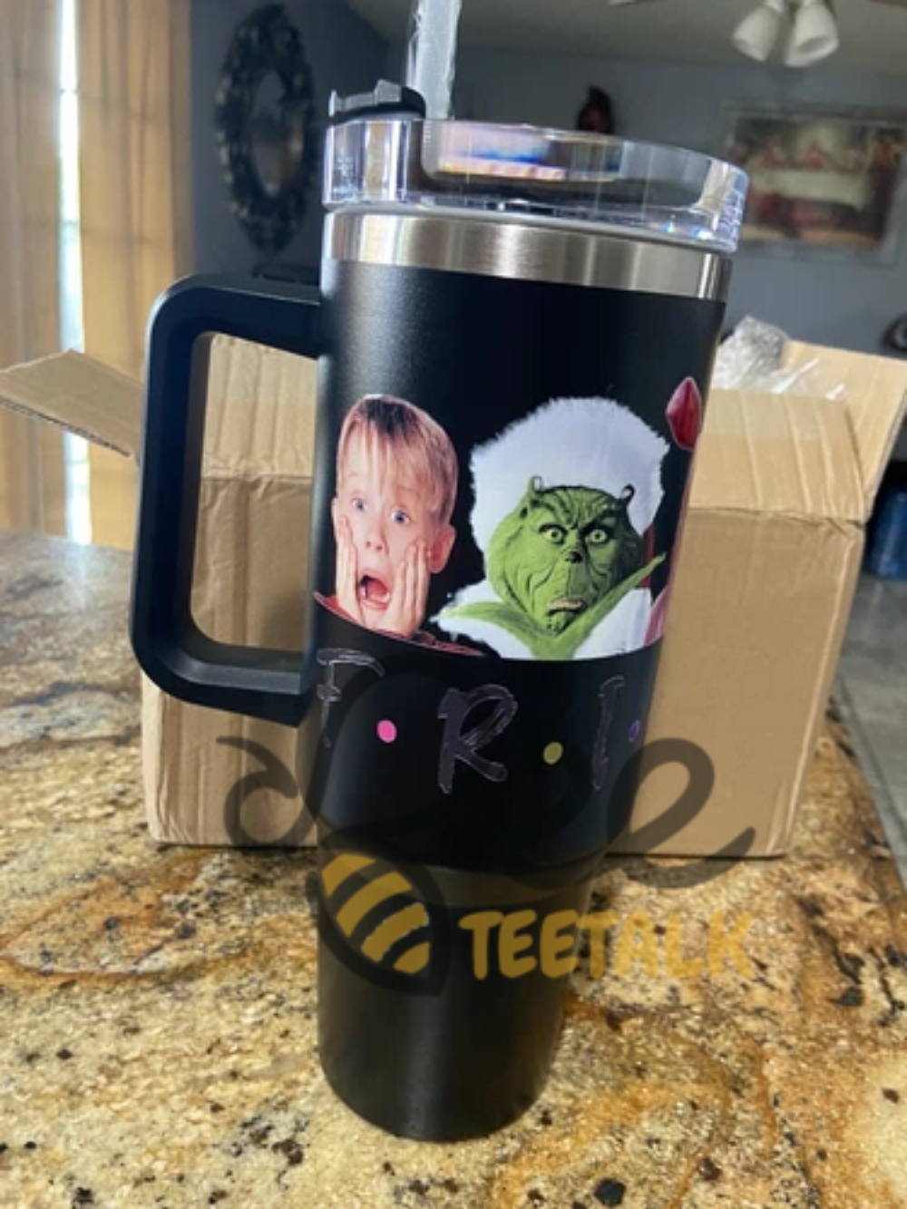 Friends Christmas 40Oz Tumbler Stanley Dupe 22 FRIENDS Christmas 40oz tumbler Stanley dupe