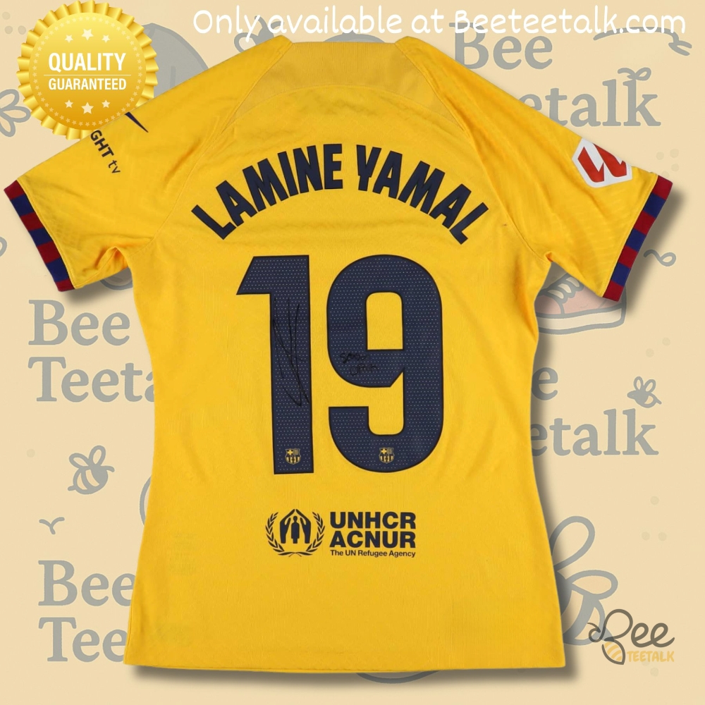 2024 Lamine Yamal Game Day Fc Barcelona Fourth Jersey Shirt Full Printed Replica 4 2024 Lamine Yamal Game Day FC Barcelona Fourth Jersey Shirt full printed replica