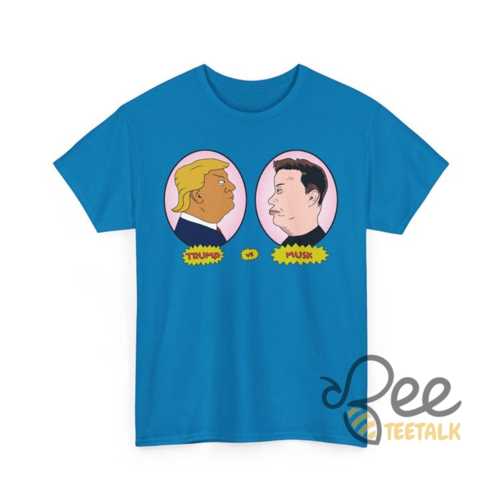 Trump Vs Musk Battle Shirt Beavis And Butthead Parody Elon Musk Donald Trump Tee 2025 17 Trump vs Musk Battle Shirt Beavis and Butthead Parody Elon Musk Donald Trump Tee 2025