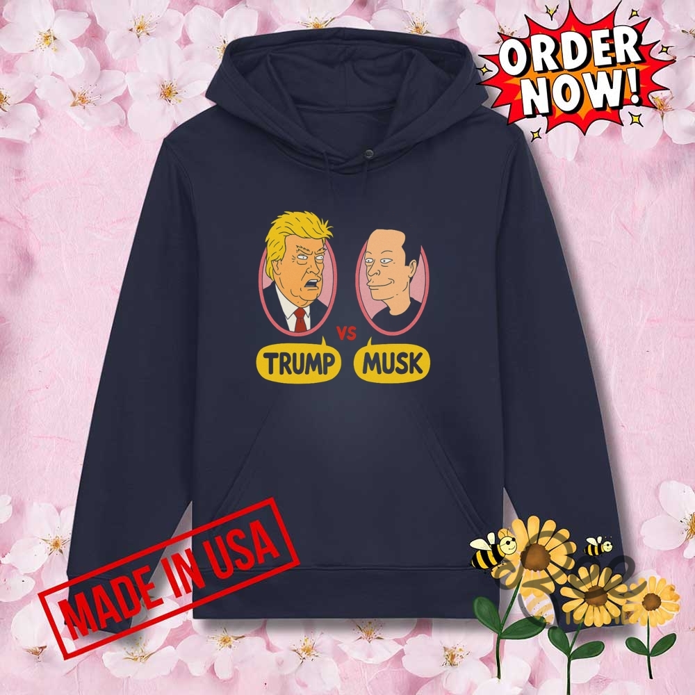 Battle Trump Vs Musk Shirt Beavis And Butthead Parody Elon Musk Donald Trump Tee 2025 9 Battle Trump vs Musk Shirt Beavis and Butthead Parody Elon Musk Donald Trump Tee 2025
