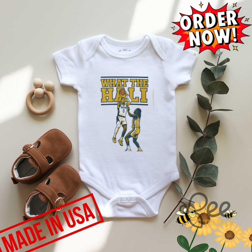 What The Hali Tyrese Haliburton Gamewinner Indiana Pacers Shirt 11 WHAT THE HALI Tyrese Haliburton Gamewinner Indiana Pacers shirt