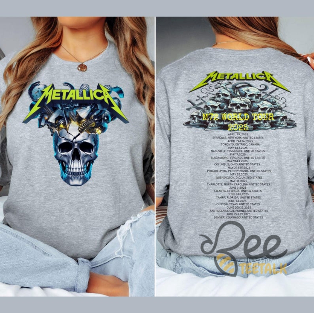 M72 Metallica Shirt World Tour Tee 14 M72 Metallica Shirt World Tour Tee
