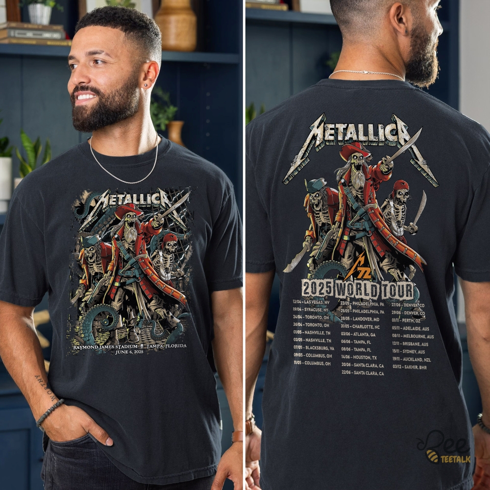 Metallica M72 Tour Tonight In Tampa Concert Shirt 2025 8 Metallica M72 Tour Tonight in Tampa Concert shirt 2025