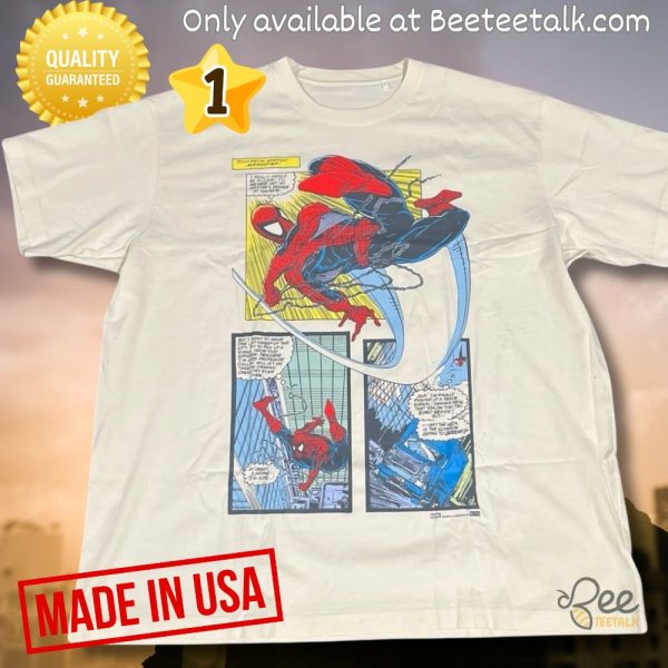 Kith marvel spiderman tee shirt