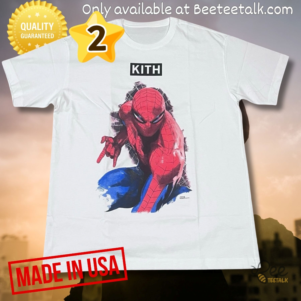 Kith Marvel Spiderman Tee Shirt (choose a design in customer note box) 4 Kith Marvel Spiderman Tee shirt