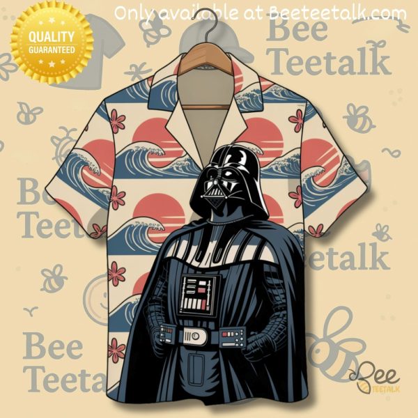 Darth vader star wars hawaiian shirt japanese style