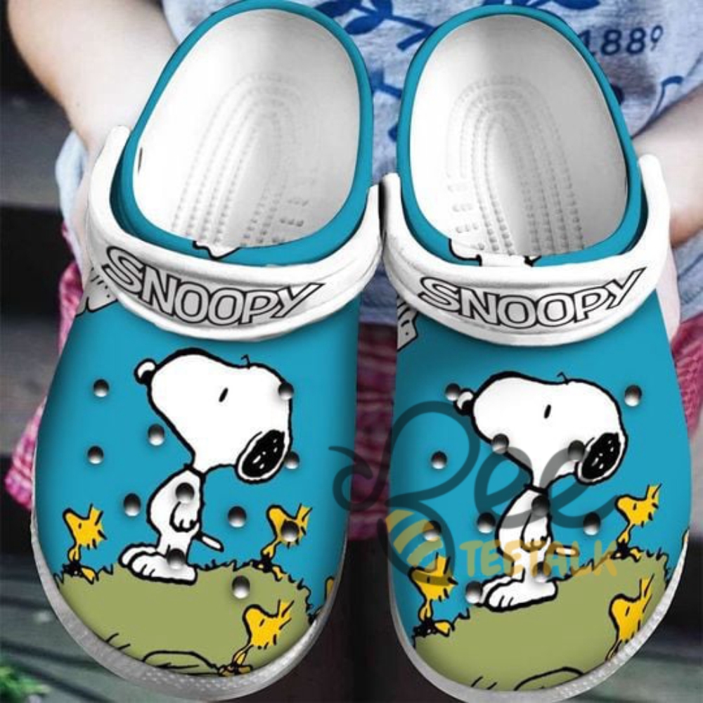 Snoopy Flower And Grass Clogs 6 Snoopy Flower and Grass Clogs