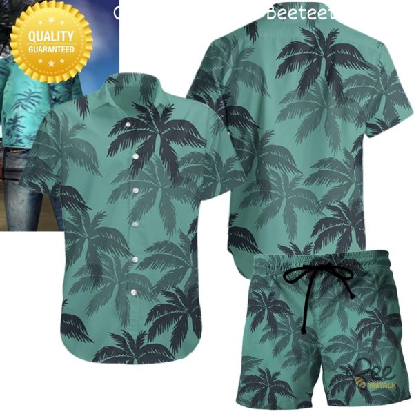 Tommy vercetti hawaiian shirt and shorts