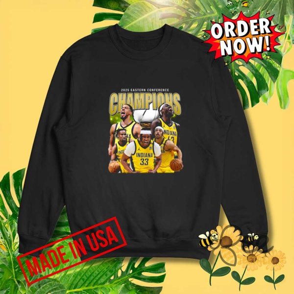 Indiana pacers basketball eastern conference 2025 shirt