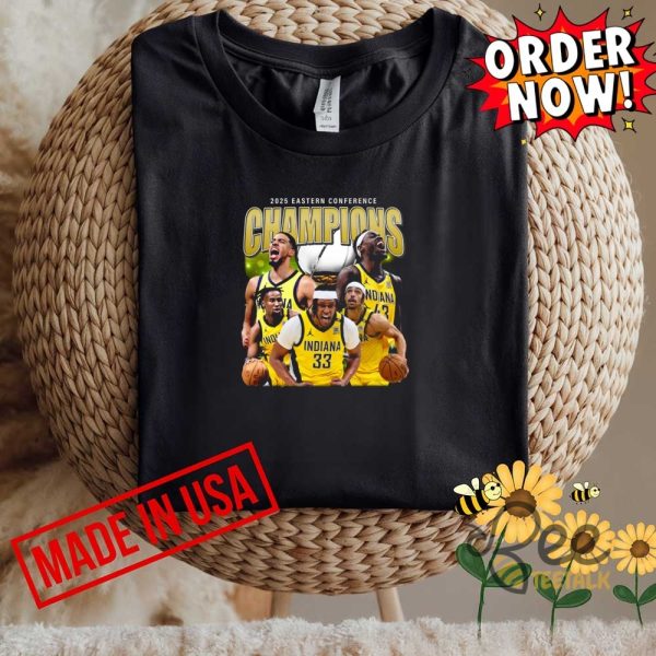 Indiana pacers basketball eastern conference 2025 shirt