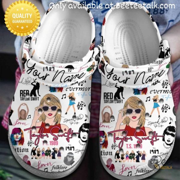 Taylor swift crocs clogs shoes