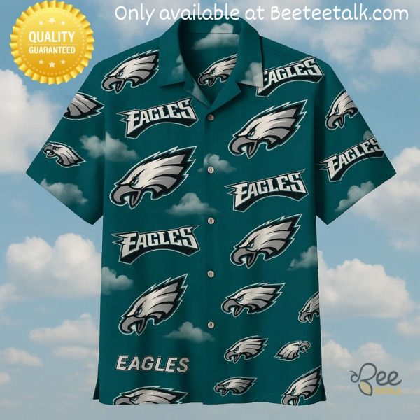Philadelphia eagles 3d hawaiian shirt