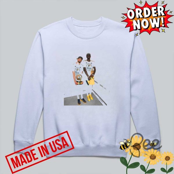 Tyrese haliburton and pascal siakam champs 2025 pacers shirt