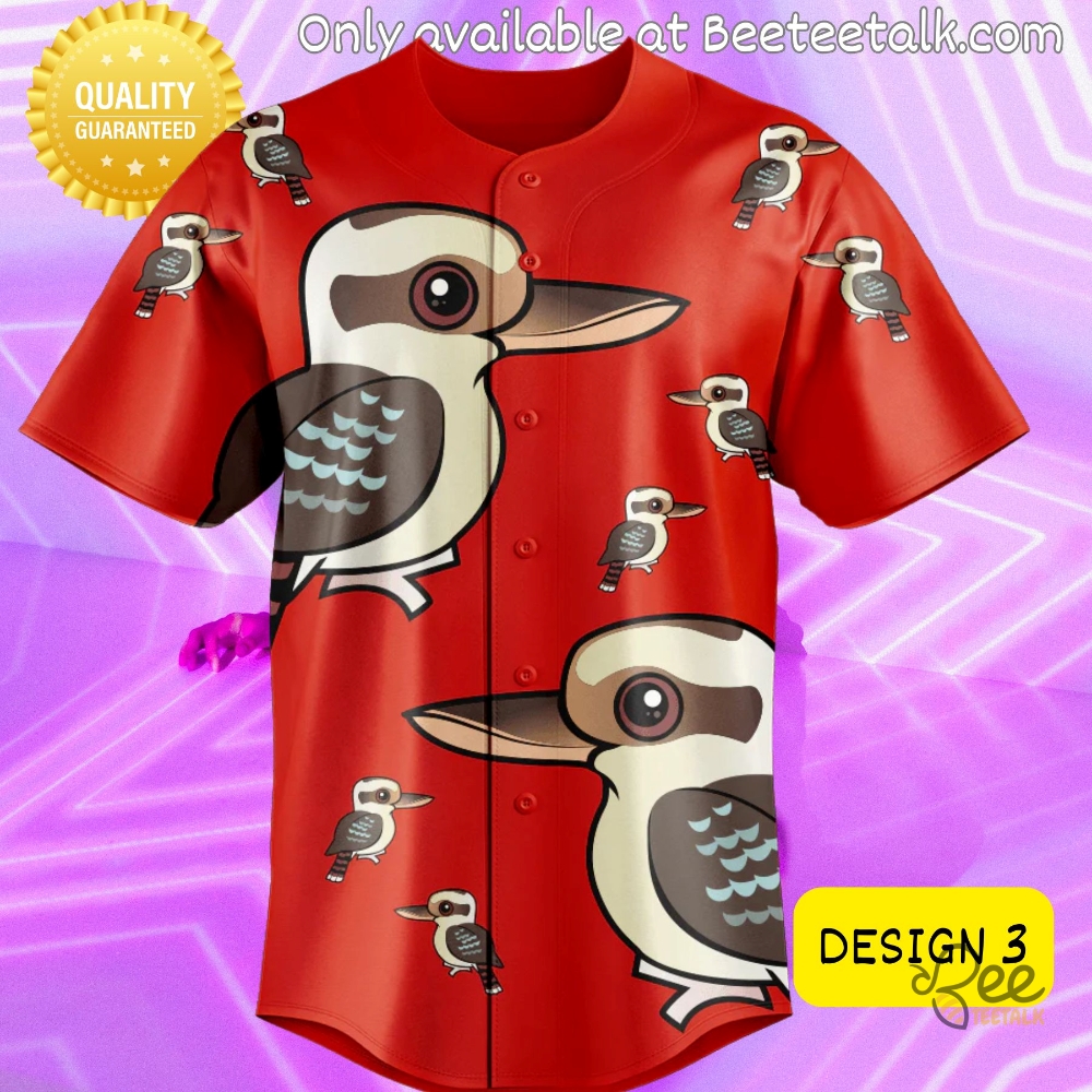 Kooky Kooka 3D Baseball Jersey Shirt Choose Design 6 Kooky Kooka 3D Baseball Jersey Shirt Choose Design