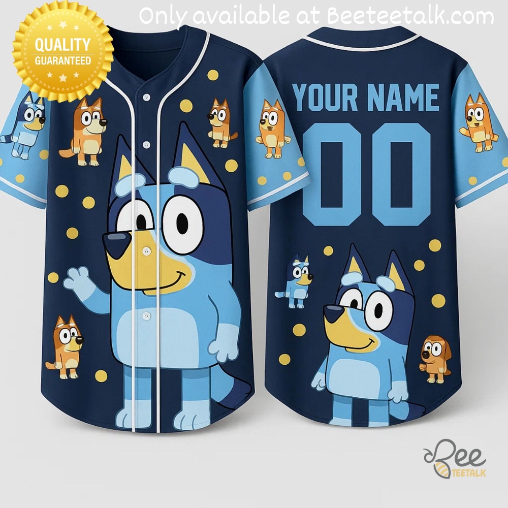 Personalized Bluey Baseball Jersey Shirt Full Printed 2 Personalized Bluey Baseball Jersey Shirt Full Printed