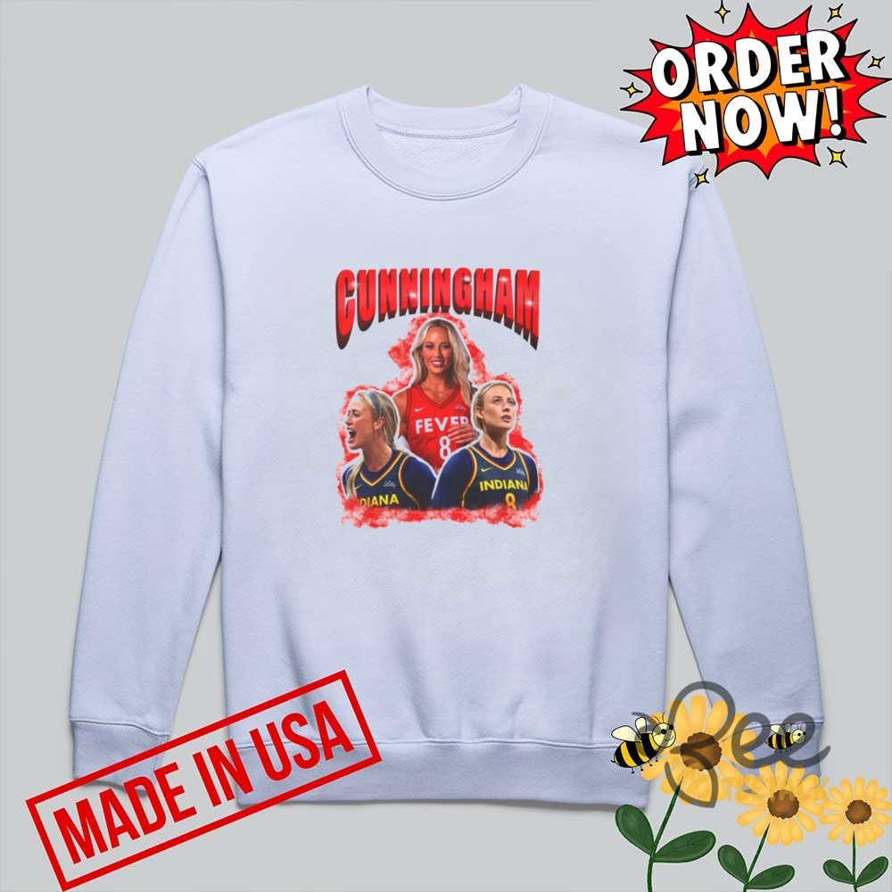 Sophie Cunningham Wnba Indiana Fever Tshirt Sweatshirt Hoodie 4 Sophie Cunningham Indiana Fever T-Shirt, Sweatshirt & Hoodie