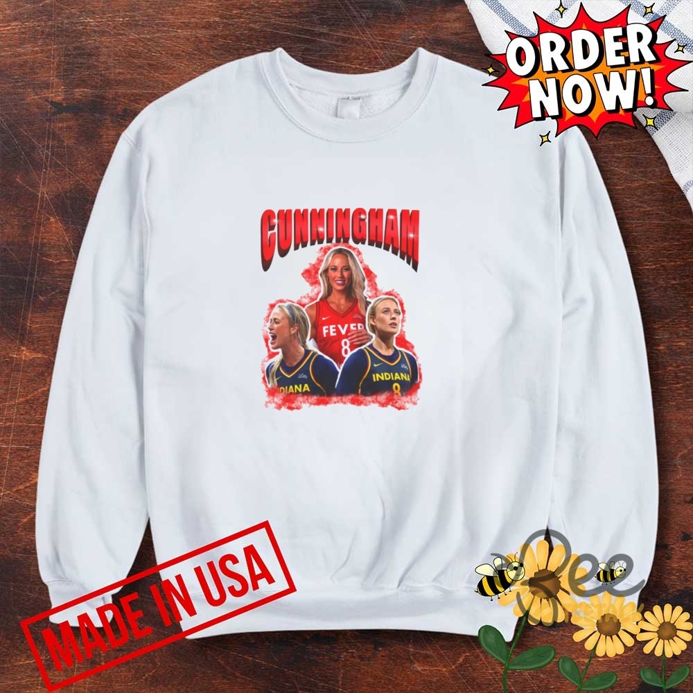 Sophie Cunningham Wnba Indiana Fever Tshirt Sweatshirt Hoodie 5 Sophie Cunningham Indiana Fever T-Shirt, Sweatshirt & Hoodie