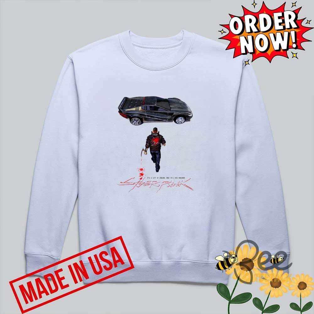 Cyberpunk And Motorcycle Hoodie T Shirt Sweatshirt 4 Cyberpunk and Motorcycle Hoodie T-shirt Sweatshirt