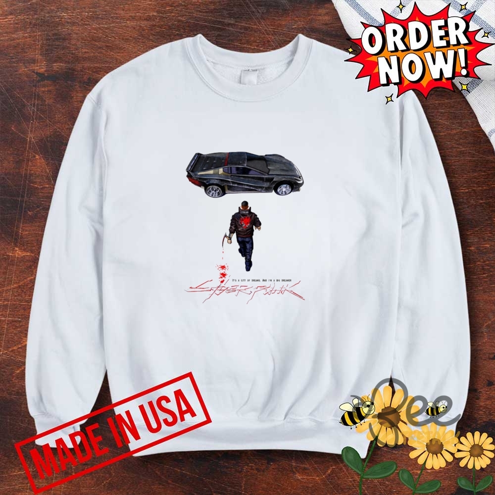 Cyberpunk And Motorcycle Hoodie T Shirt Sweatshirt 5 Cyberpunk and Motorcycle Hoodie T-shirt Sweatshirt