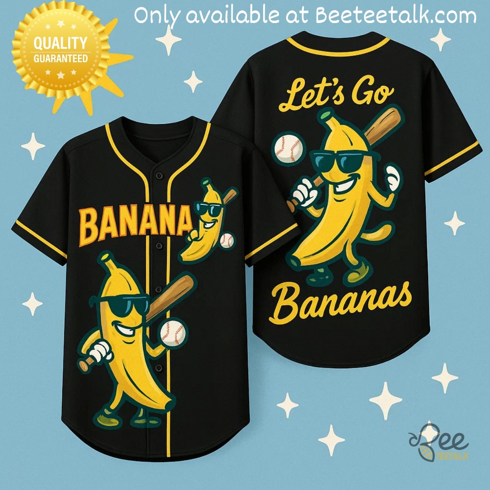Savannah Bananas Black Baseball Jersey Shirt 3D 2 Savannah Bananas Black Baseball Jersey Shirt 3D