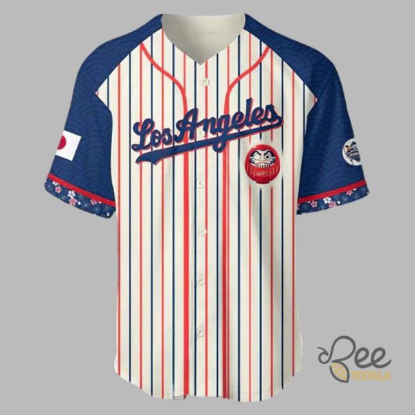 Los angeles dodgers japanese heritage night baseball jersey shirt 2025