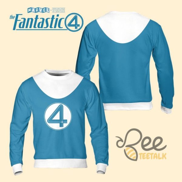 Marvel fantastic four 2025 sweatshirt cosplay costumes hot topic