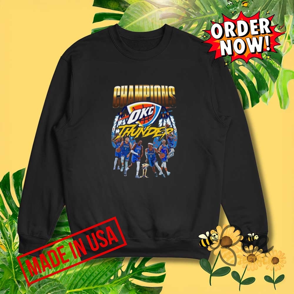 Okc Thunder Championship Shirt 2025 Season 3 OKC Thunder Championship Shirt 2025 Season
