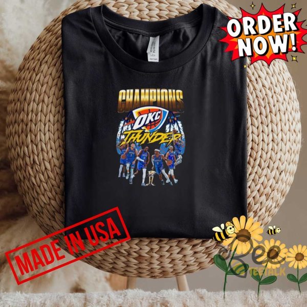 Okc thunder championship shirt 2025 season
