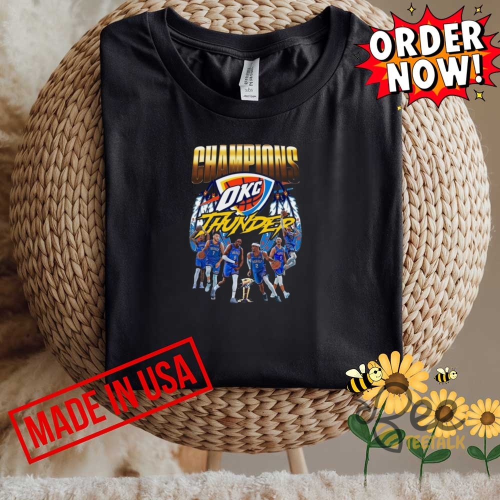 Okc Thunder Championship Shirt 2025 Season 4 OKC Thunder Championship Shirt 2025 Season