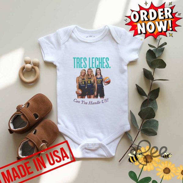 Tres leches lexie hull sophie cunningham caitlin clark step sisters indiana fever shirt beeteetalk 4