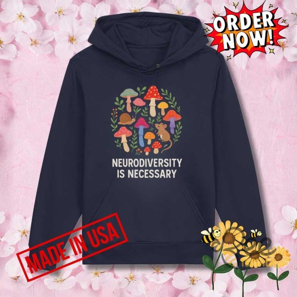 Neurodiversity is necessary shirt autism awareness and acceptance science teacher tee beeteetalk 3